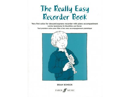 28546 the really easy recorder book zobcova fletna a klavir