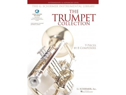 27112 the trumpet collection intermediate advance audio online trumpeta a klavir