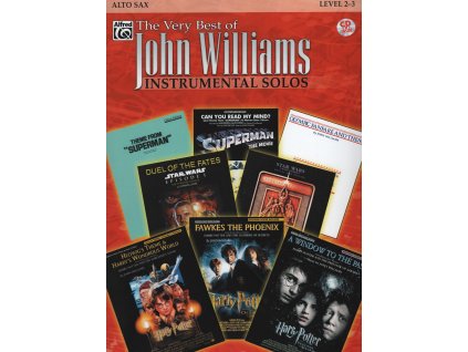 12466 the very best of john williams instrumental solos cd altovy saxofon