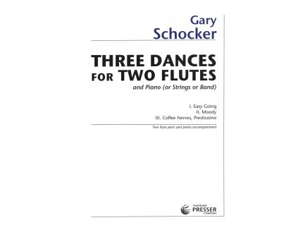 3439 three dances by gary schocker 2 pricne fletny a klavir