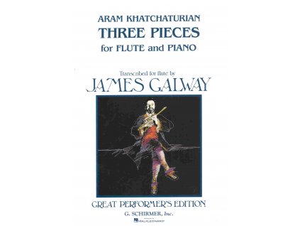 27985 three pieces by aram khatchaturian for flute piano pricna fletna a klavir