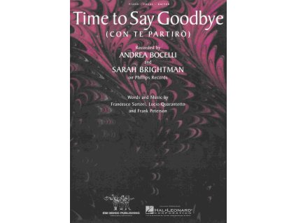 21382 time to say goodbye con te partiro klavir zpev kytara