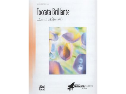 25096 toccata brillante by dennis alexander solo klavir
