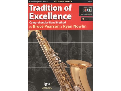 5944 tradition of excellence 1 audio video online tenorovy saxofon