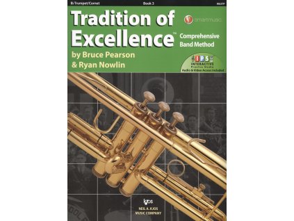 5884 tradition of excellence 3 audio video online trumpeta trubka