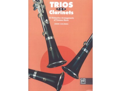 18745 trios for clarinets arranged by john cacavas tria pro klarinet