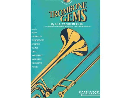 21739 trombone gems by vandercook cd trombon pozoun a klavir