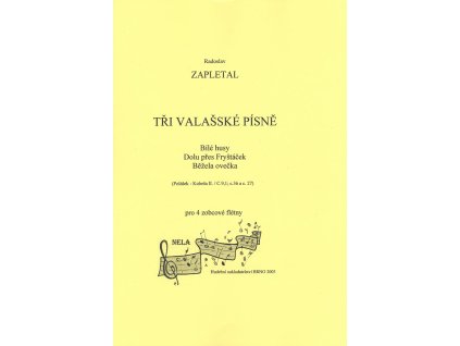 25198 tri valasske pisne pro 4 zobcove fletny