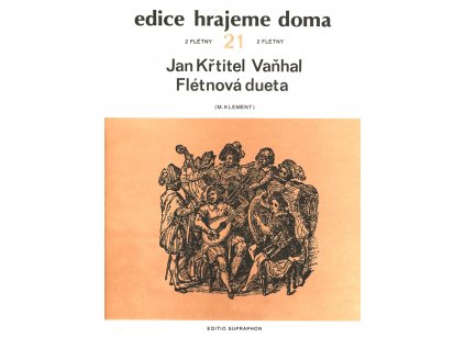 13168 vanhal fletnova dueta sest snadnych skladeb pro dve pricne fletny