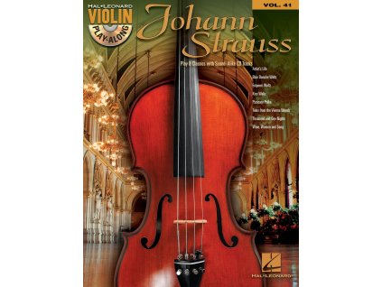 1294 violin play along 41 johann strauss jr cd
