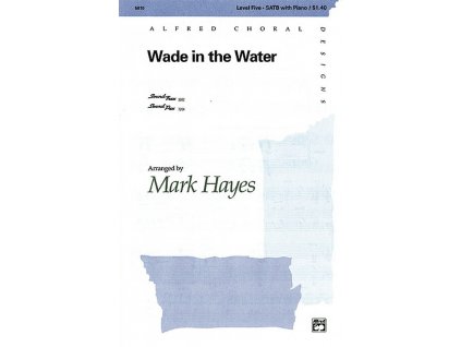 18832 wade in the water satb