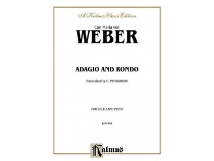 17377 weber adagio and rondo violoncello a klavir