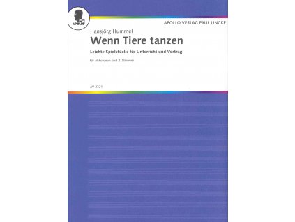 28705 wenn tiere tanzen solos or duets for accordion akordeon