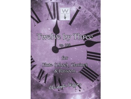 17455 wiggins twelve by three op 108 pricna fletna hoboj klarinet a fagot
