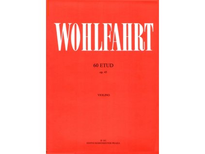 19168 wohlfahrt franz 60 etud op 45 pro housle