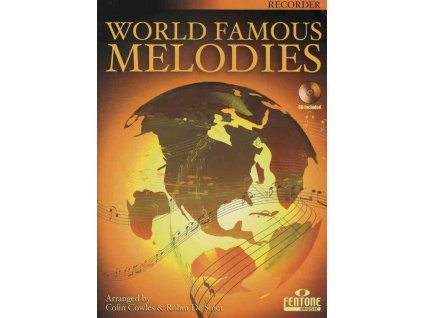 18952 world famous melodies cd oblibene melodie pro zobcovou fletnu