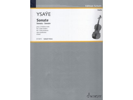 17941 ysaye sonata urtext dvoje housle