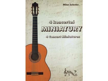 18244 zelenka 4 koncertni miniatury klasicka kytara