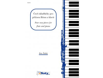 3205 zidek petr ctyri skladbicky pro pricnou fletnu a klavir