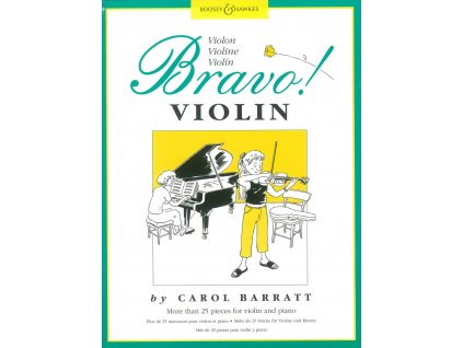 62938 bravo violin by carol barratt housle a klavir snadne skladbicky