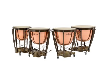 MAJESTIC tympány Symphonic Grand Series, Copper, polished, Deep Cambered (Ladenie nie, Veľkosť 20")