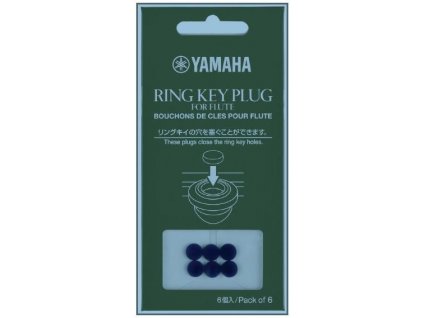 YAMAHA zaslepovacie štuplíky na otvorené (French) klapky priečnych fláut, 6 ks