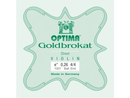 Optima Goldbrokat E struna na husle
