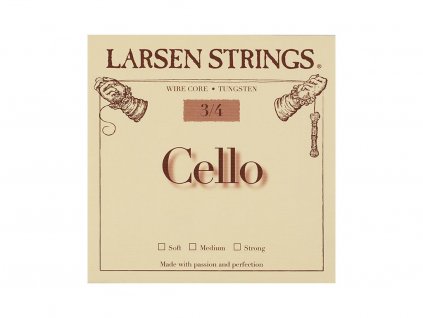Larsen Strings Fractional sada strún na violončelo, 3/4