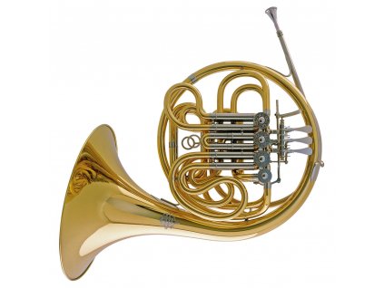 Gebr. Alexander Model 1103 dvojitý F/B lesný roh (Povrchová úprava zlatomosadz)