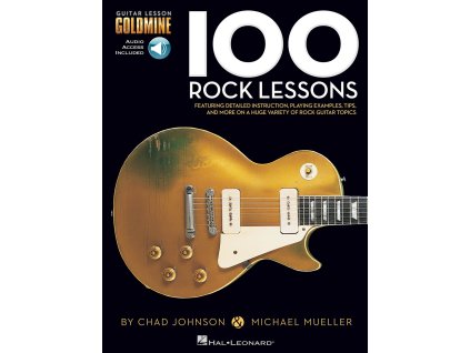5800 100 rock lessons audio online kytara tabulatura