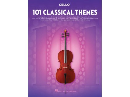 8182 101 classical themes for cello violoncello