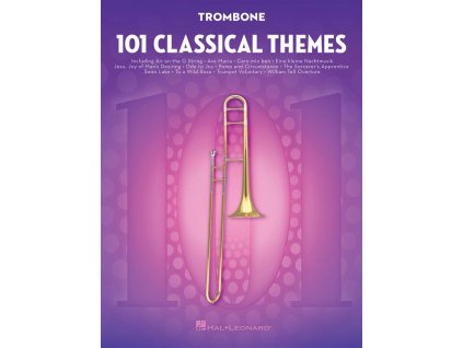 8197 101 classical themes for trombone pozoun trombon