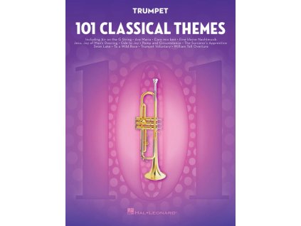 8194 101 classical themes for trumpet trubka trumpeta