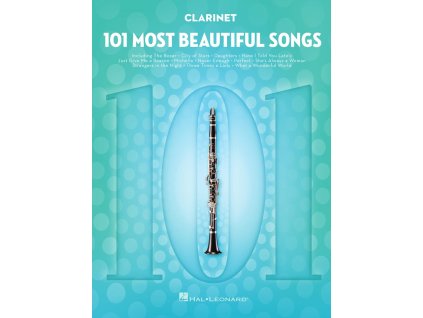 14305 101 most beautiful songs klarinet