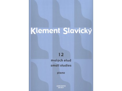 21544 12 malych etud klement slavicky klavir
