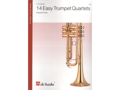 11398 14 easy trumpet quartets partitura party