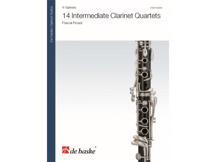 15556 14 intermediate clarinet quartets partitura party