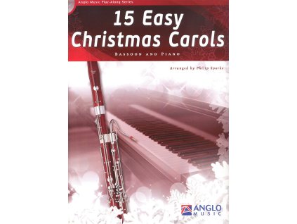 4252 15 easy christmas carols cd fagot a klavir