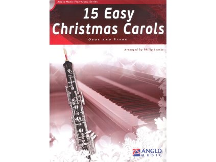 4267 15 easy christmas carols cd hoboj a klavir