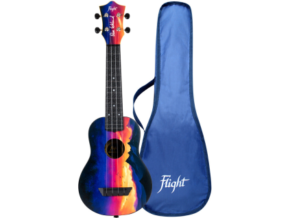 Flight TUS EE SUNSET Elise Ecklund ukulele sopránové