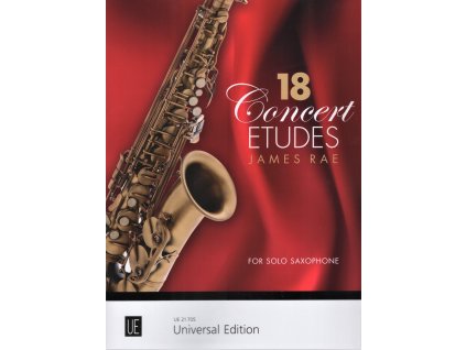 15709 18 concert etudes for solo saxophone koncertni etudy pro saxofon