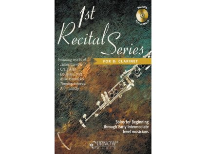 19018 1st recital series cd klarinet solovy sesit