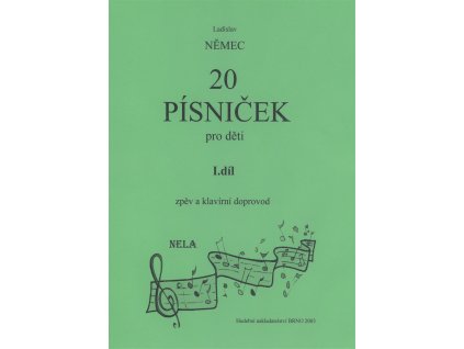 25213 20 pisnicek pro deti 1 ladislav nemec zpev a klavir