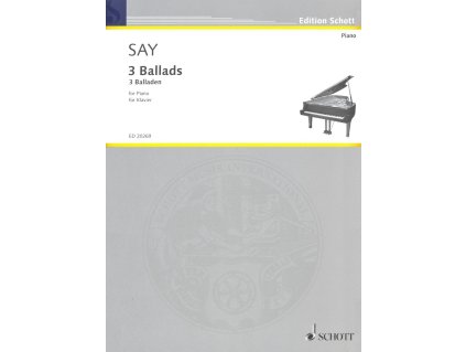 2812 3 ballads by fazil say solo klavir
