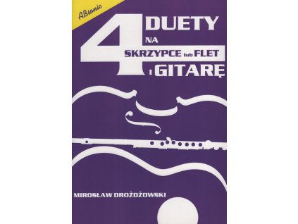 16528 4 dueta pro housle pricnou fletnu a kytaru
