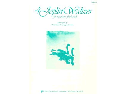 27826 4 joplin waltzes by scott joplin 1 piano 4 hands 1 klavir 4 ruce