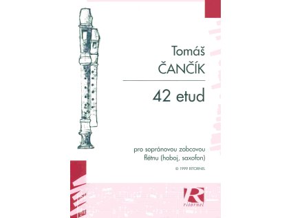 23200 42 etud pro zobcovou fletnu hoboj fletnu saxofon klarinet housle