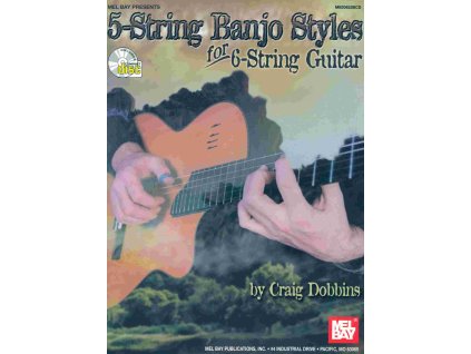 21004 5 string banjo styles for 6 string guitar audio online kytara tabulatura