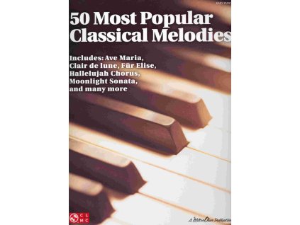 26467 50 most popular classical melodies klavir ve snadne uprave