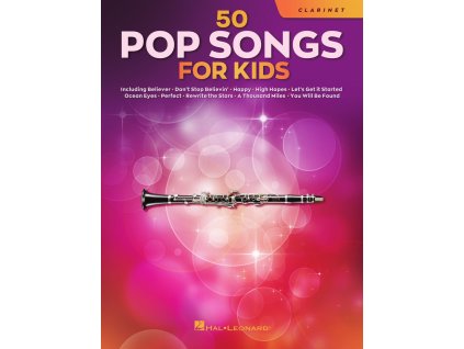 14953 50 pop songs for kids klarinet 50 detmi oblibenych pisnicek